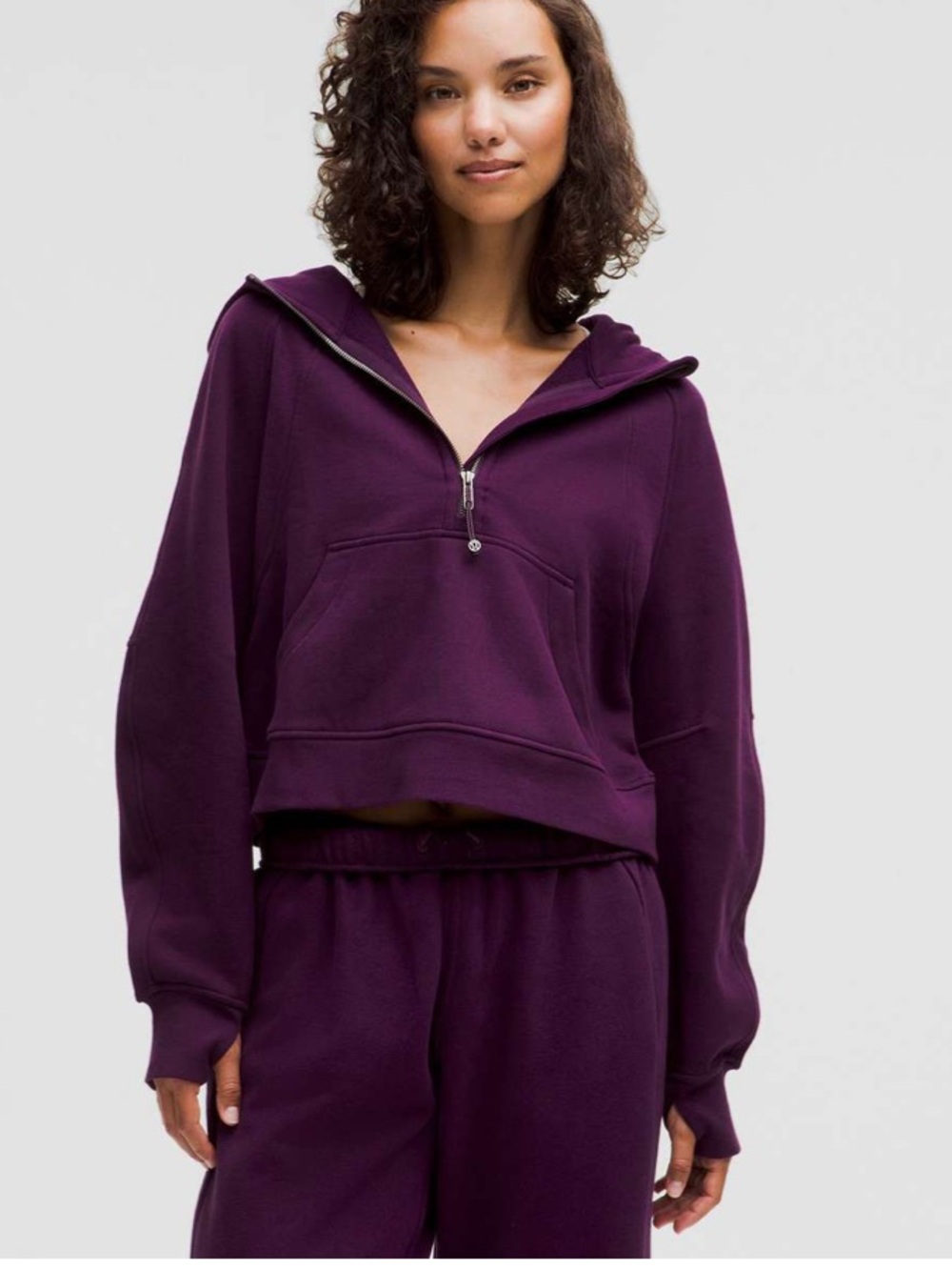 Lululemon Scuba Oversized Half-Zip Hoodie
Dramatic Magenta XS/S
